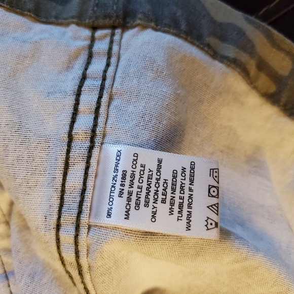 G I.L.I. Camo Front Tie Jacket Size 0 - Picture 4 of 5